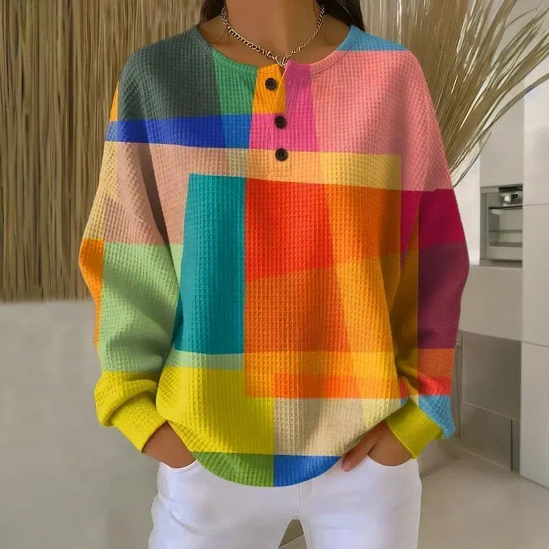 Cecilia | Pull gaufré double épaisseur