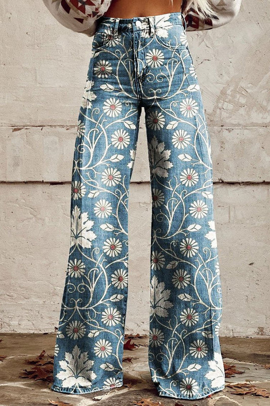 Claudia | Pantalon bohème vintage