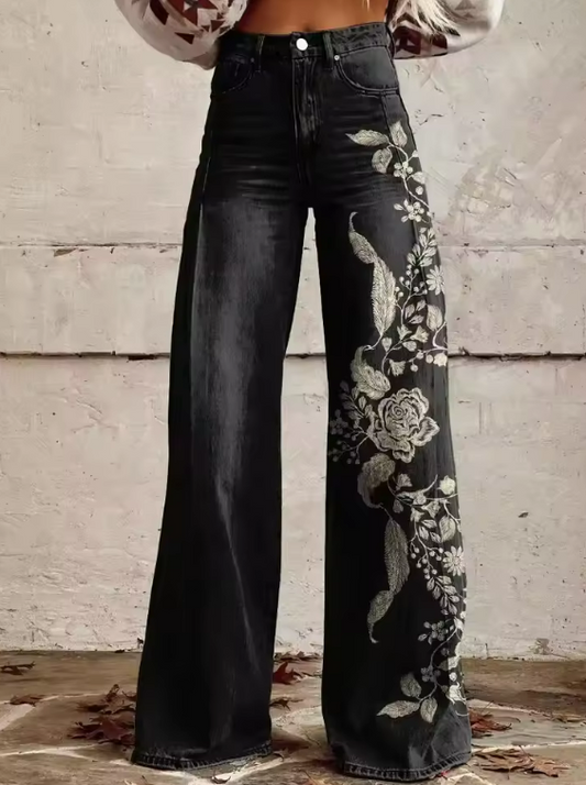 Luisa | Pantalon bohème vintage