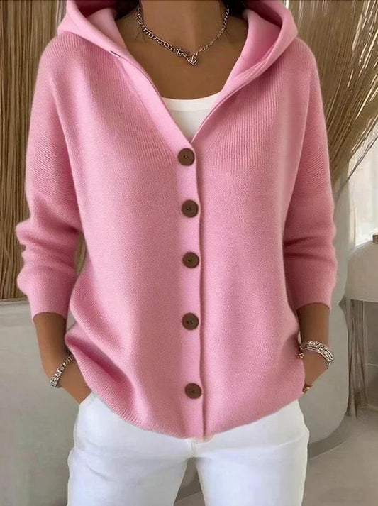 Rosanna | Veste en maille à capuche