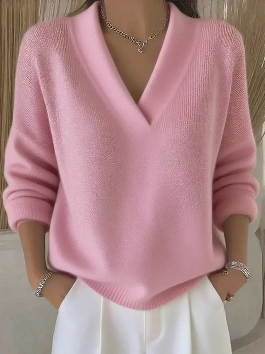 Viola | Pull ample à col V