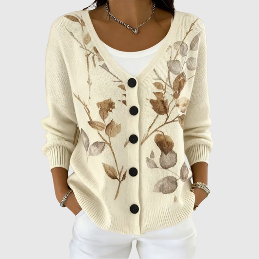 Patrizia | Veste en maille boutonnée