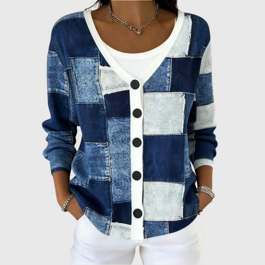 Benedetta | Veste en maille boutonnée