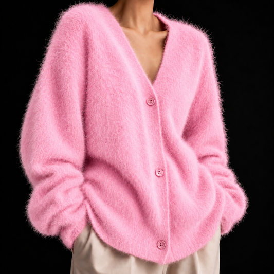 Elisa | Cardigan en cachemire à boutons