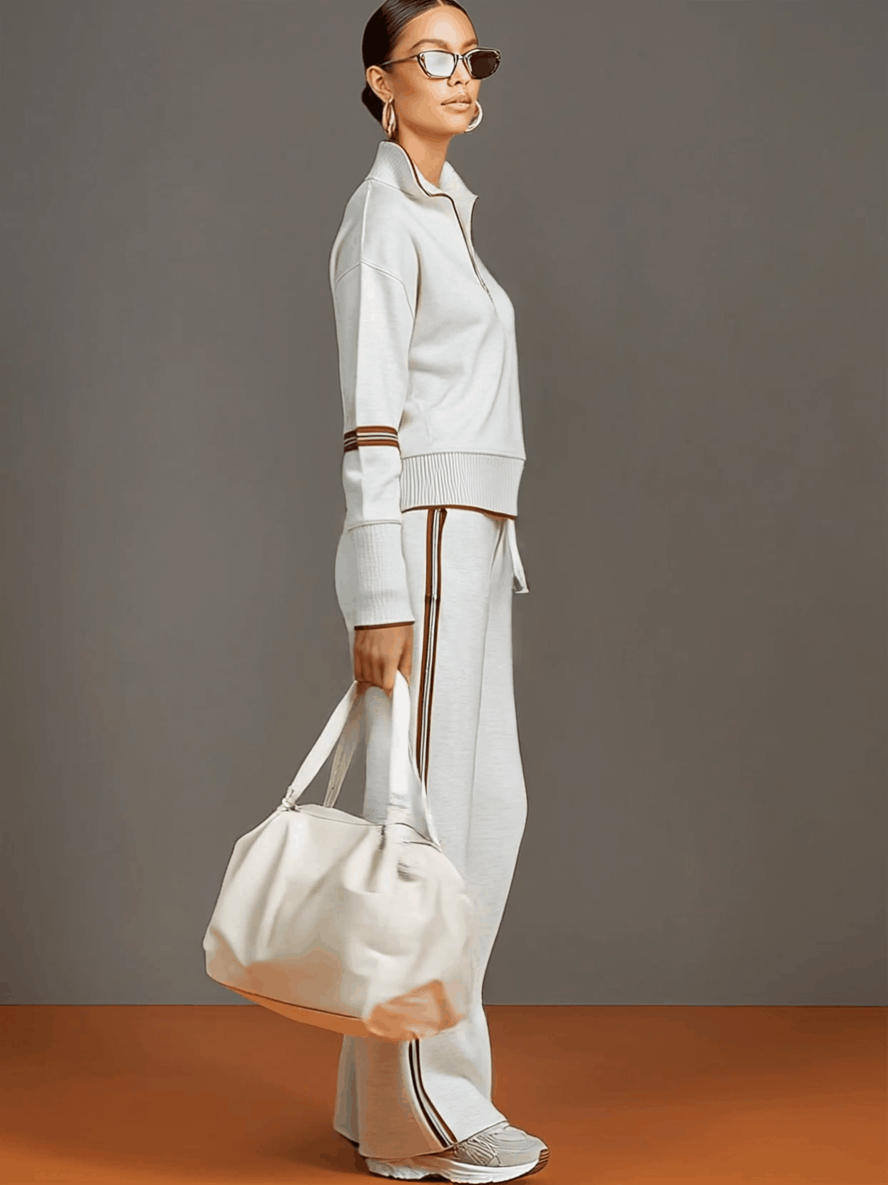 Marietta | Ensemble coordonné haut souple et pantalon large