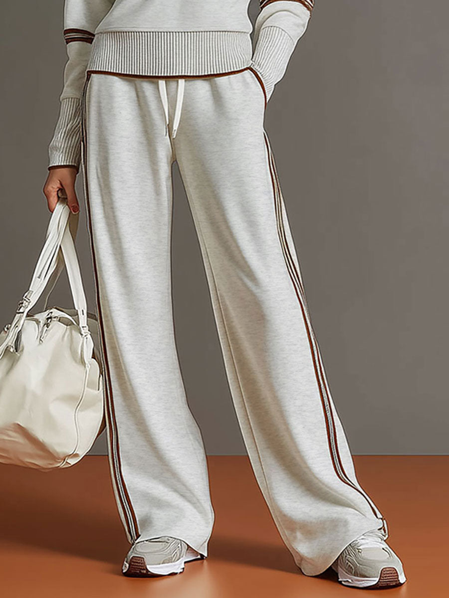 Marietta | Ensemble coordonné haut souple et pantalon large
