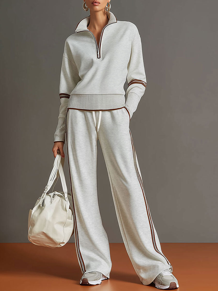 Marietta | Ensemble coordonné haut souple et pantalon large