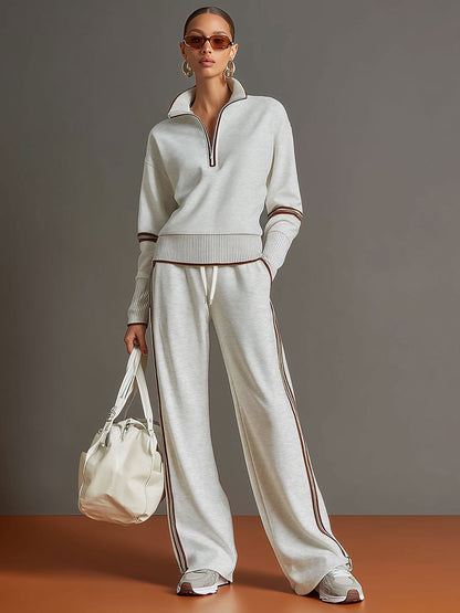 Marietta | Ensemble coordonné haut souple et pantalon large
