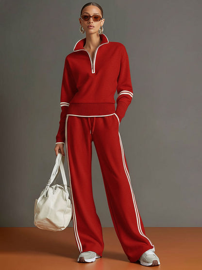 Marietta | Ensemble coordonné haut souple et pantalon large