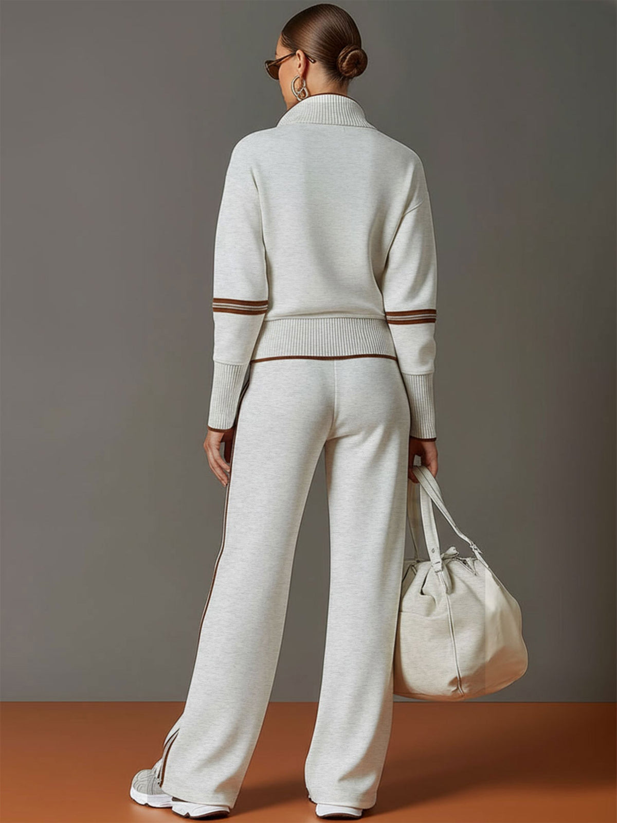 Marietta | Ensemble coordonné haut souple et pantalon large
