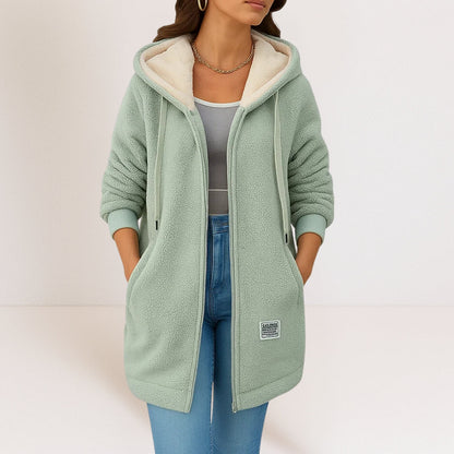 Marceline | Veste souple à capuche