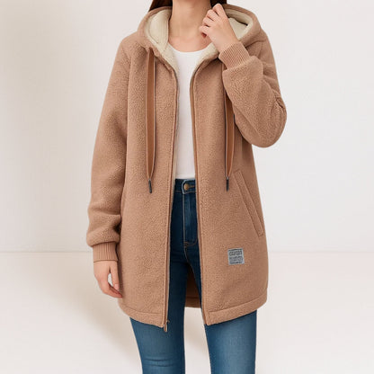 Marceline | Veste souple à capuche