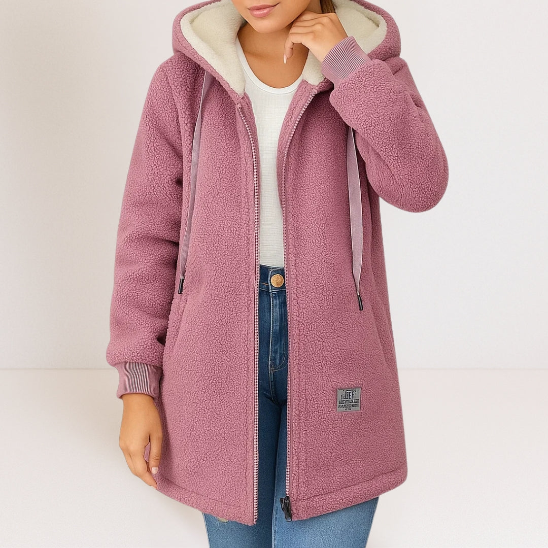 Marceline | Veste souple à capuche