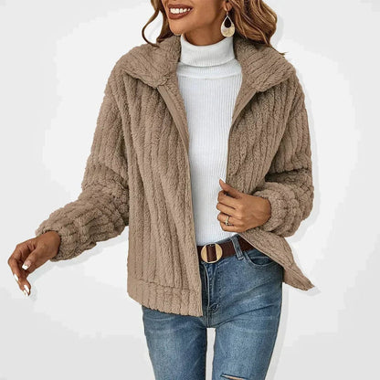 Roberta | Veste douce zippée