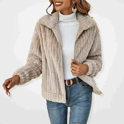 Roberta | Veste douce zippée