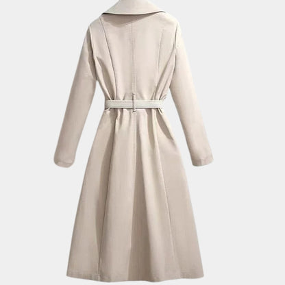 Clarice | Trench midi classique avec ceinture
