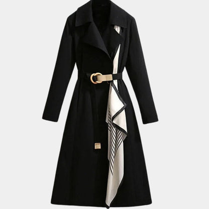 Clarice | Trench midi classique avec ceinture