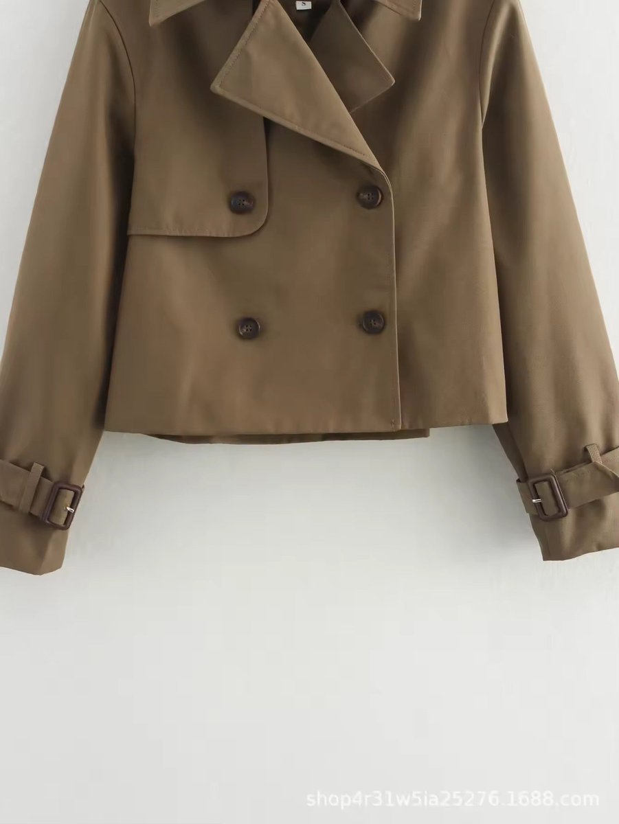 Eugenia | Trench court croisé
