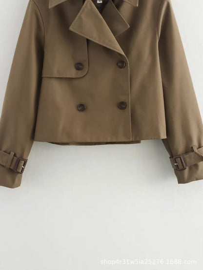 Eugenia | Trench court croisé