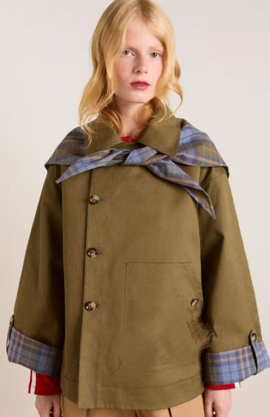 Lorna | Manteau utilitaire oversize croisé