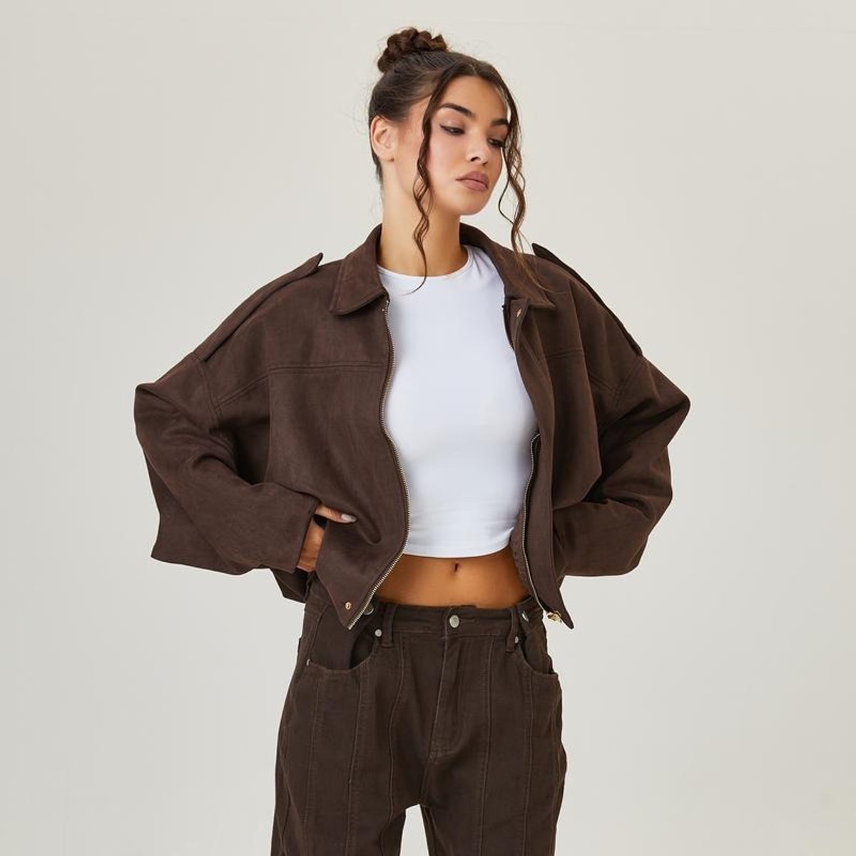 Louisa | Bomber oversize à coupe souple