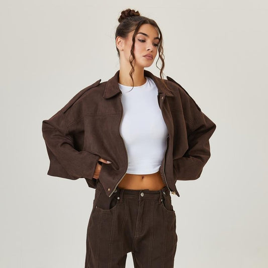 Louisa | Bomber oversize à coupe souple