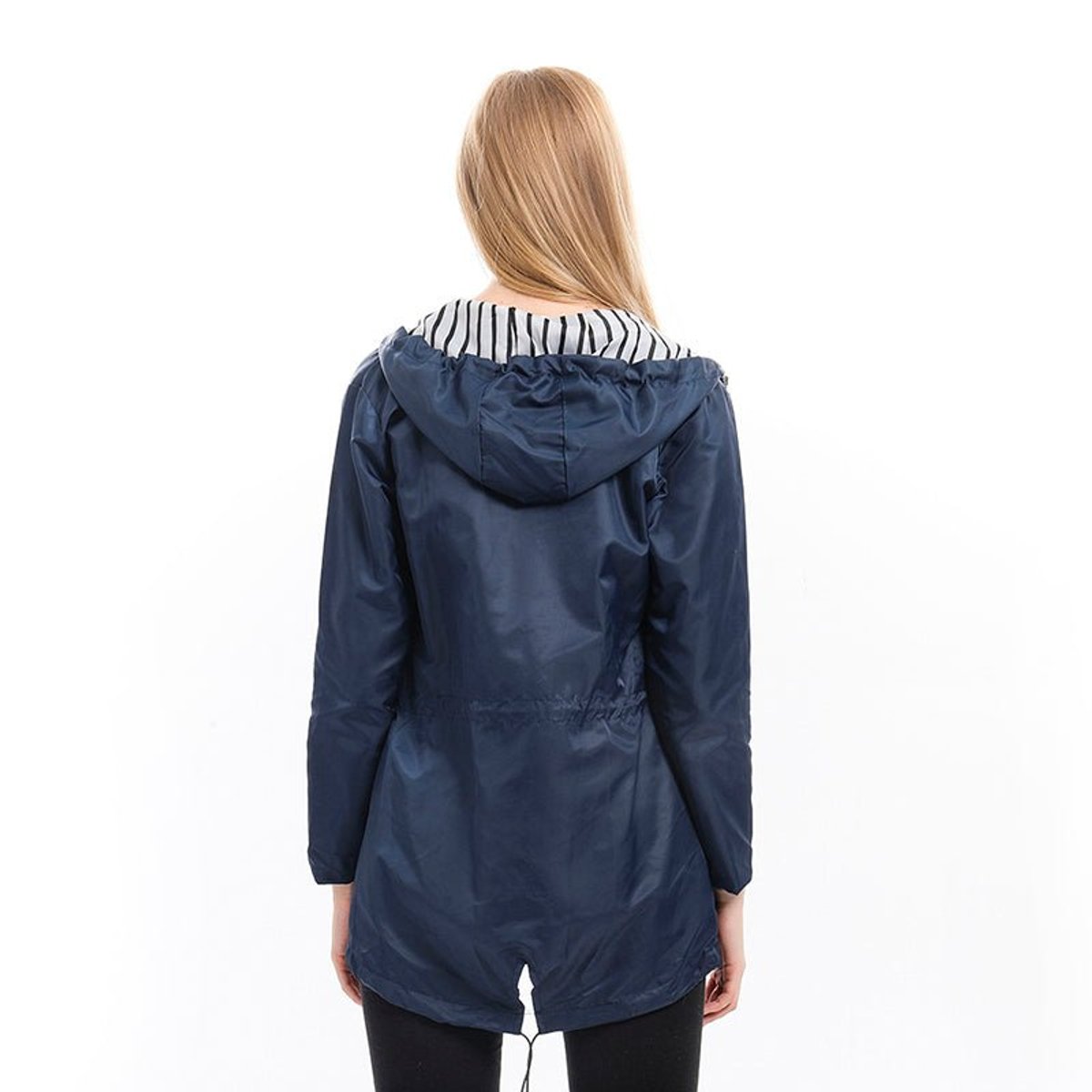 Margaret | Imperméable à capuche et cordon de serrage
