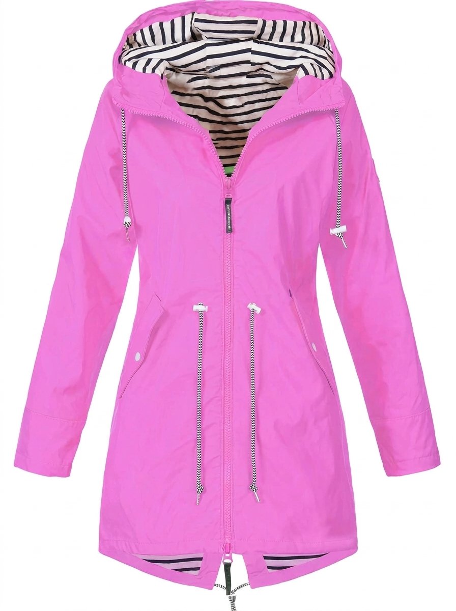 Margaret | Imperméable à capuche et cordon de serrage