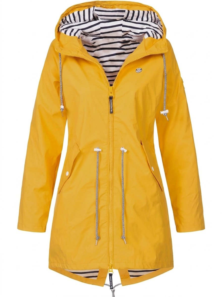 Margaret | Imperméable à capuche et cordon de serrage